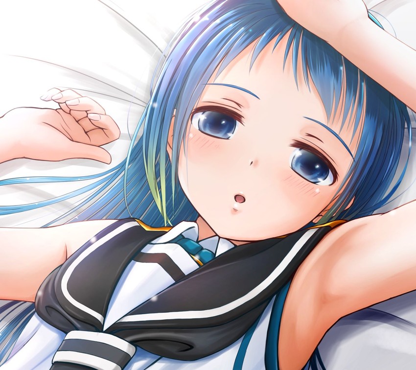 samidare (kantai collection) drawn by watage_(wata)