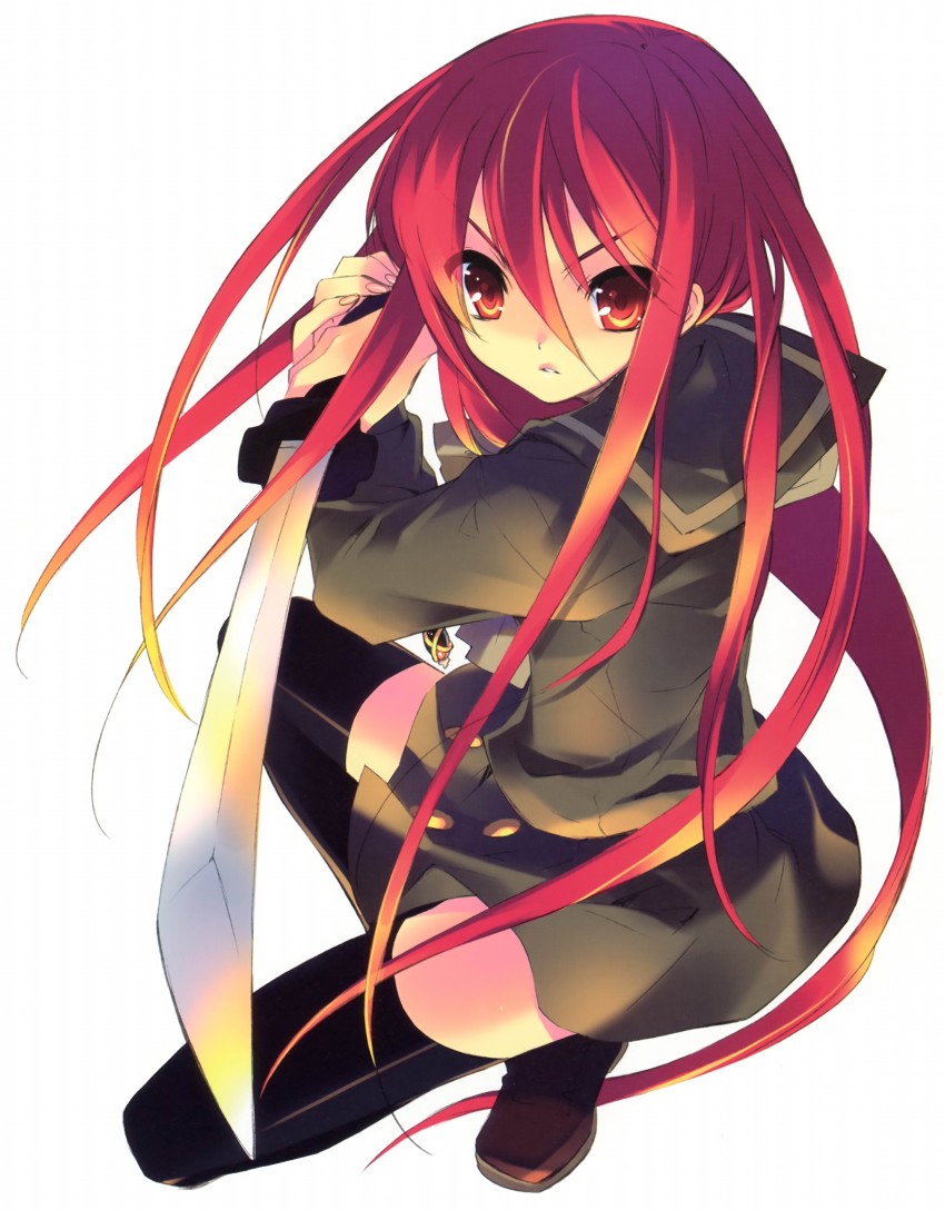 shana and alastor (shakugan no shana) drawn by ito_noizi