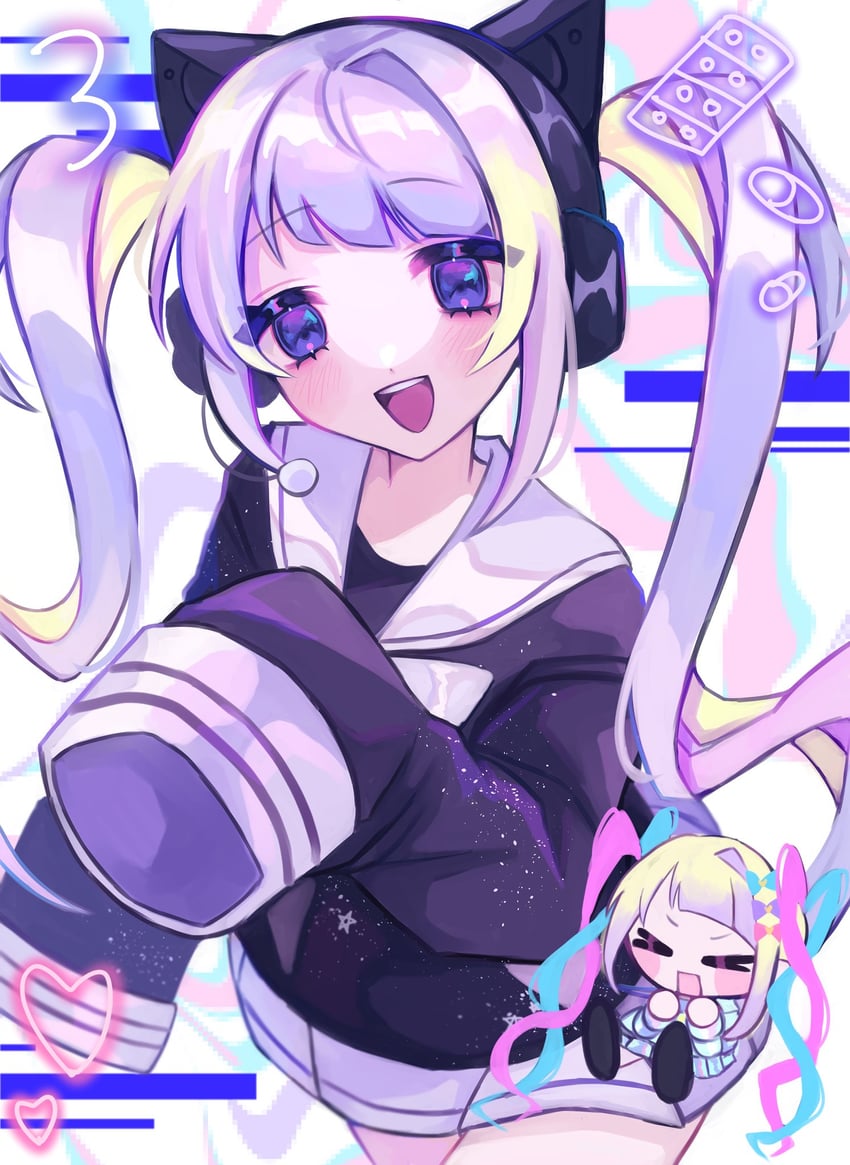 chouzetsusaikawa tenshi-chan (needy girl overdose) drawn by shizumu_(shi_zumu)