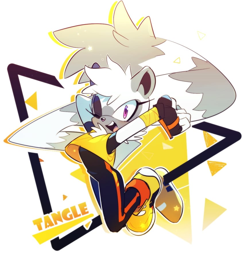 tangle the lemur (sonic and 1 more) drawn by weon1119