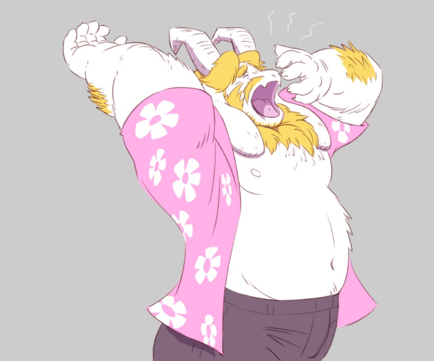 asgore dreemurr (undertale and 1 more) drawn by gadoran2000cc