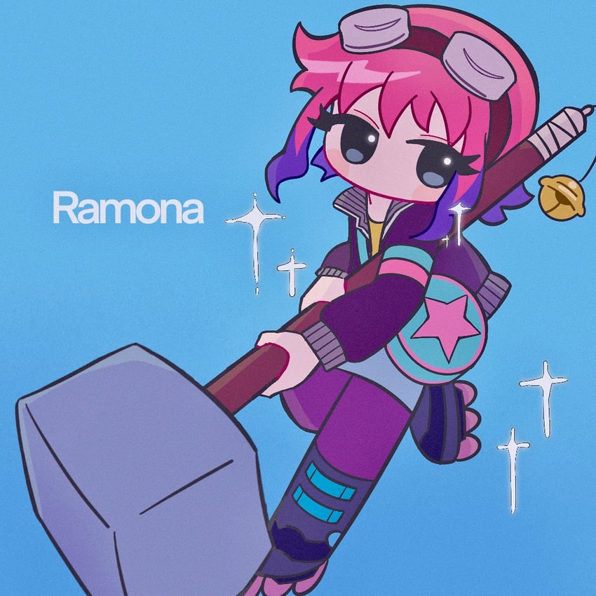 ramona flowers (scott pilgrim and 1 more) drawn by liuli86468