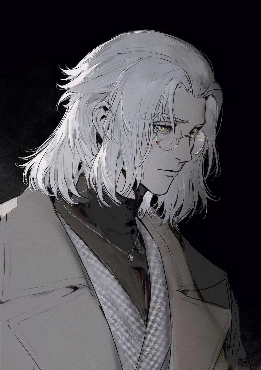 emet-selch (final fantasy and 1 more) drawn by laoyepo