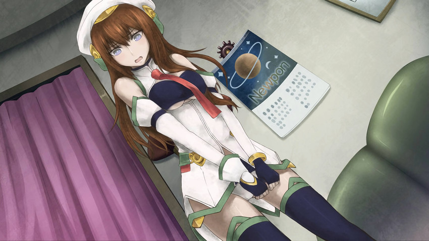 makise kurisu and seira orgel (science adventure and 5 more) drawn by huke and ikeshita