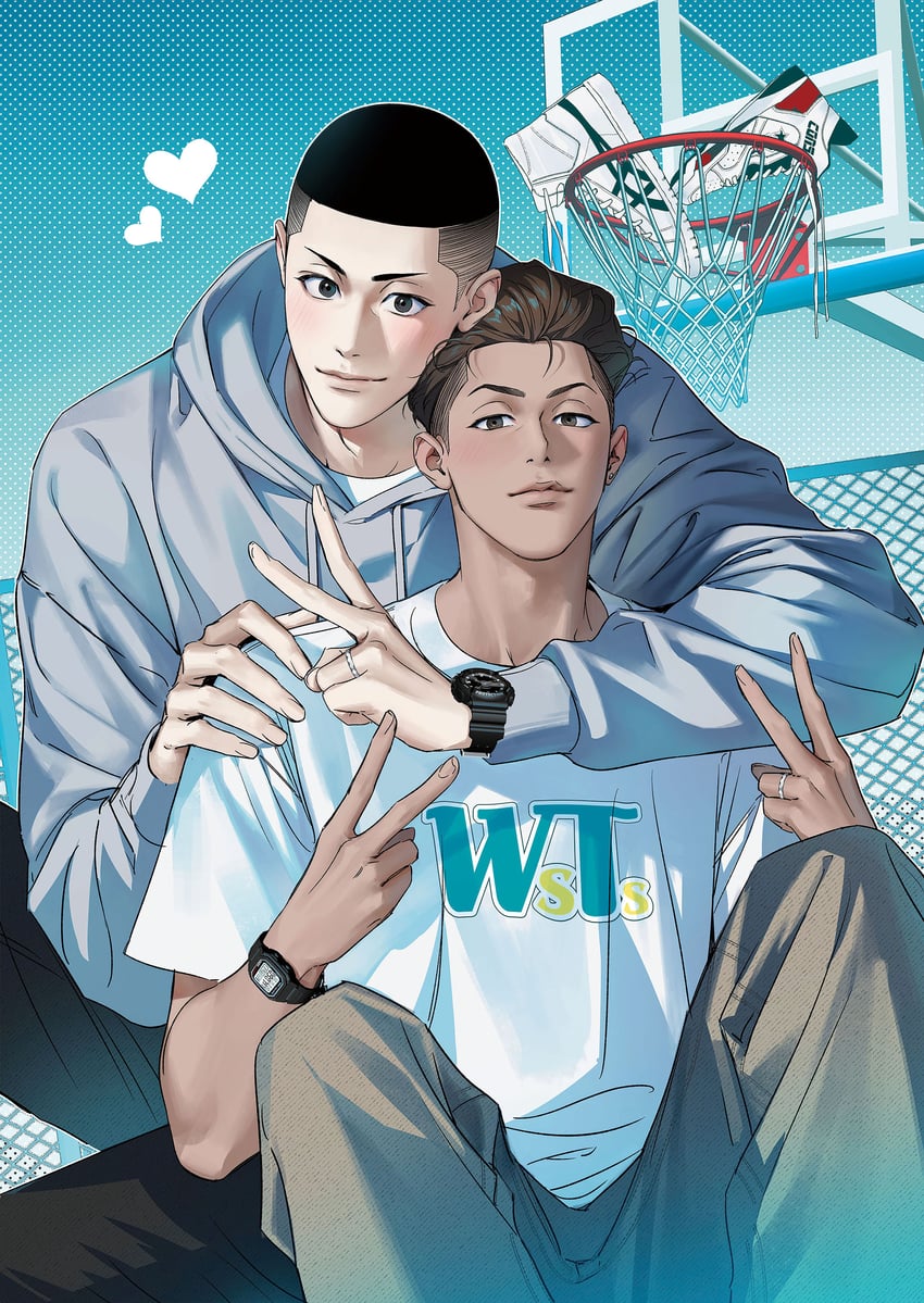 miyagi ryouta and sawakita eiji (slam dunk) drawn by nolja_cz