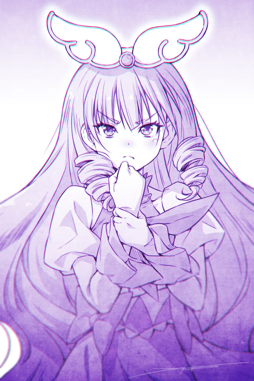 princess ellerein and cure noble (precure and 1 more) drawn by kazuma_muramasa