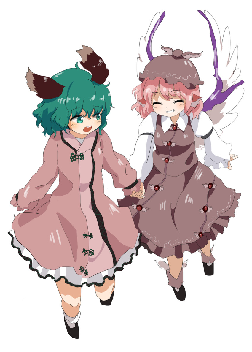 mystia lorelei and kasodani kyouko (touhou) drawn by doroame_(ameyu)