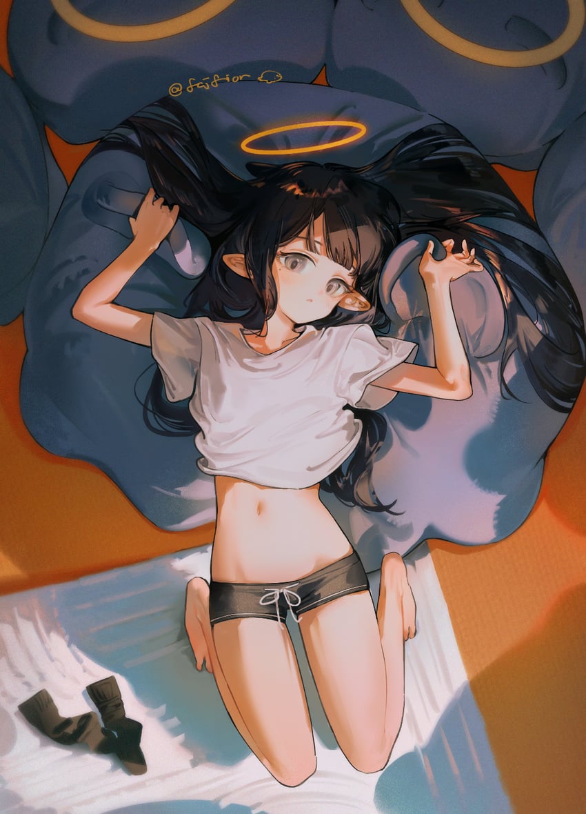 ninomae ina'nis and takodachi (hololive and 1 more) drawn by fcjfior