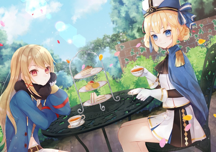 hunter and hardy (azur lane) drawn by ougi_(u_to4410)