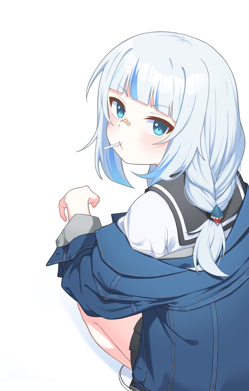gawr gura (hololive and 1 more) drawn by ugaaaa1