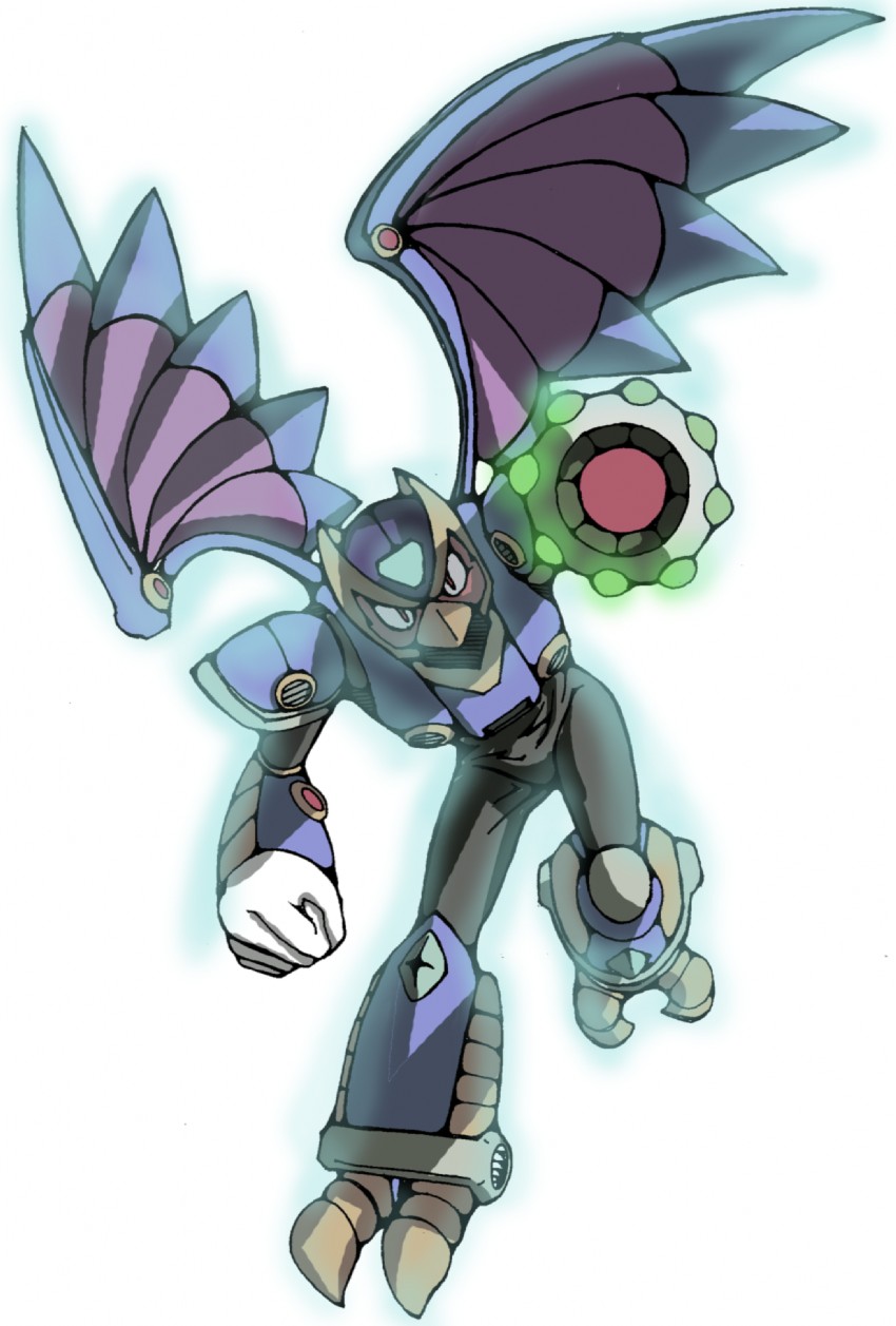 storm eagle (mega man and 2 more) drawn by burikusosu