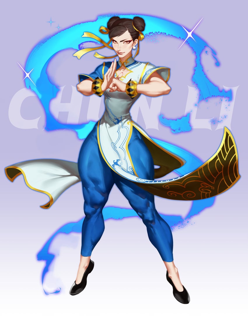 chun-li (street fighter and 1 more) drawn by zelus