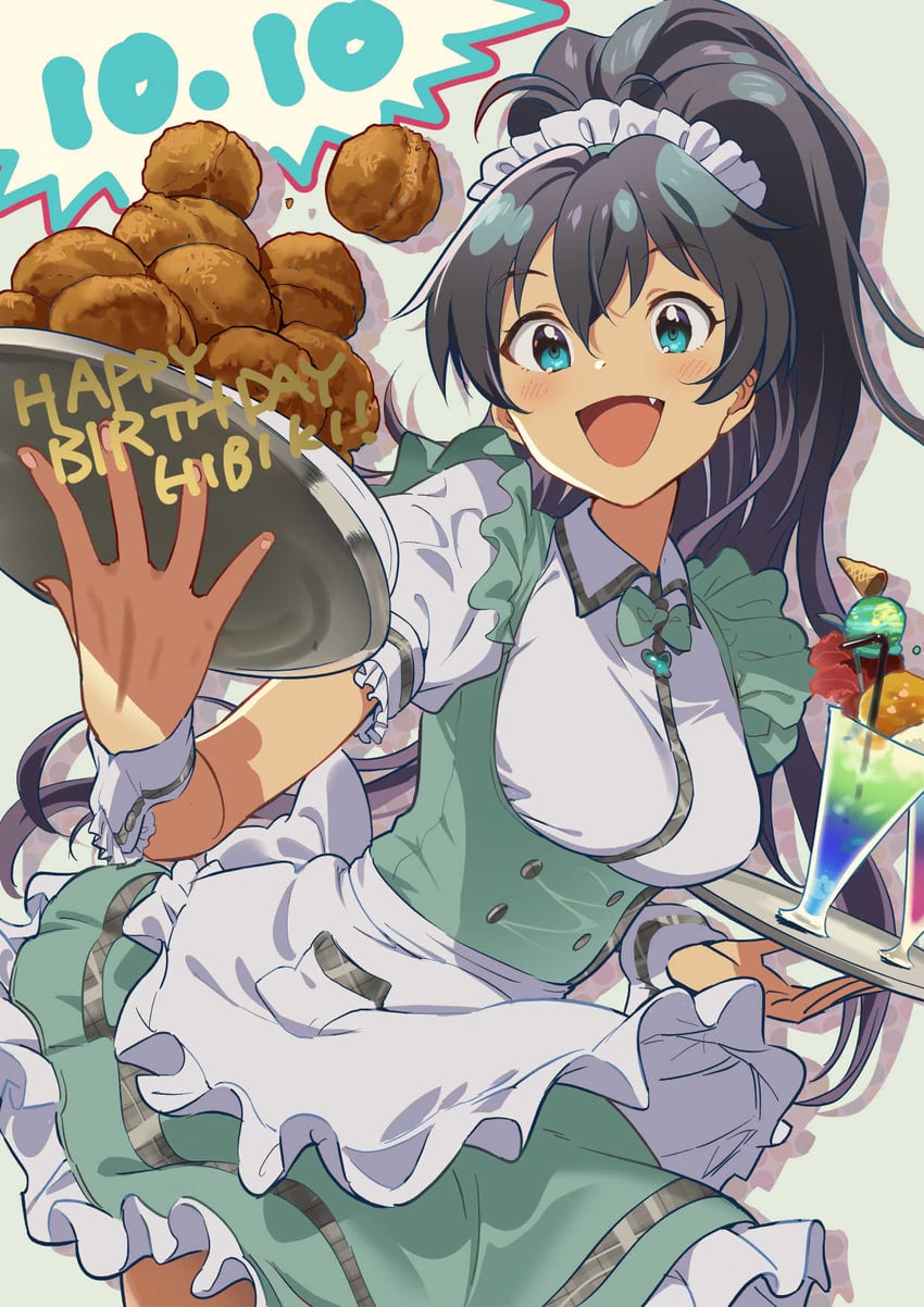 ganaha hibiki (idolmaster and 2 more) drawn by andou_shuki