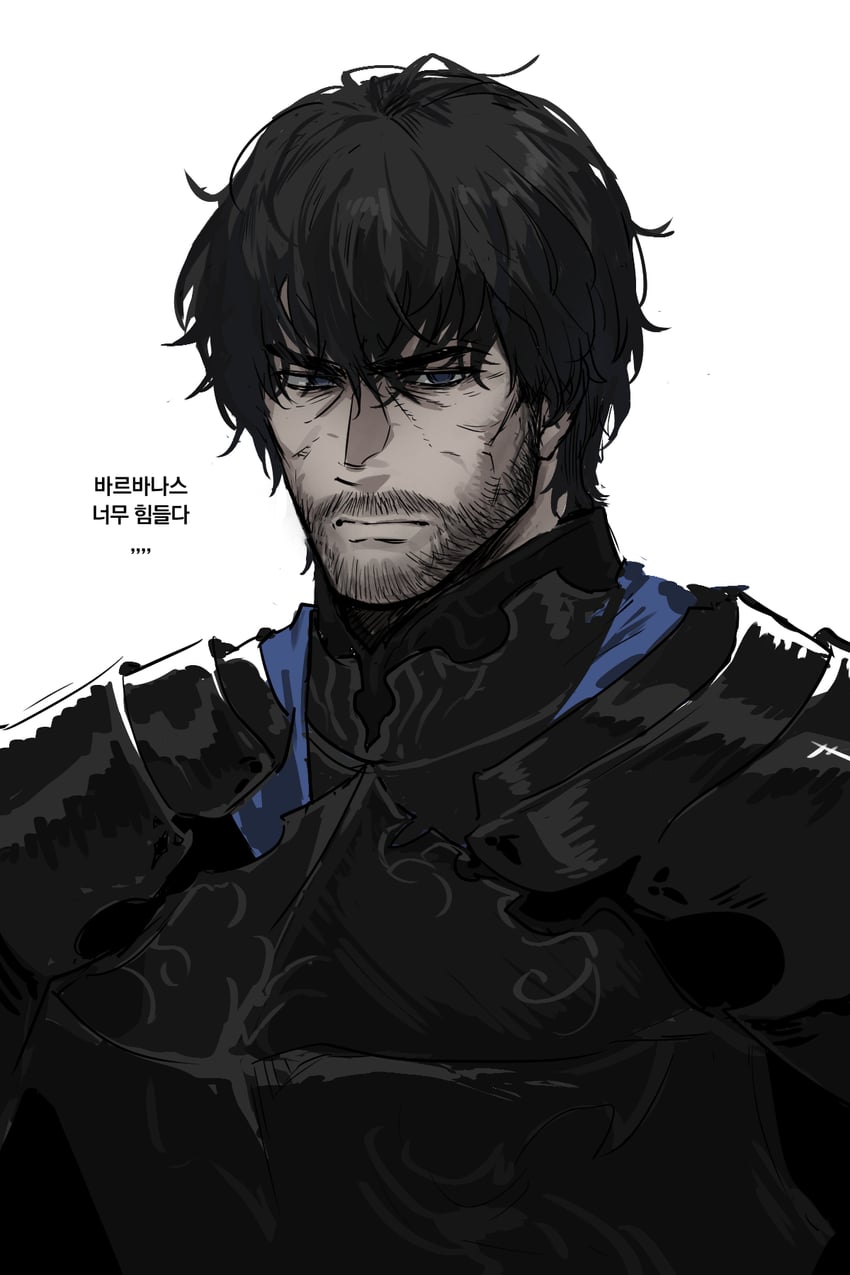 barnabas tharmr (final fantasy and 1 more) drawn by bokbok1019