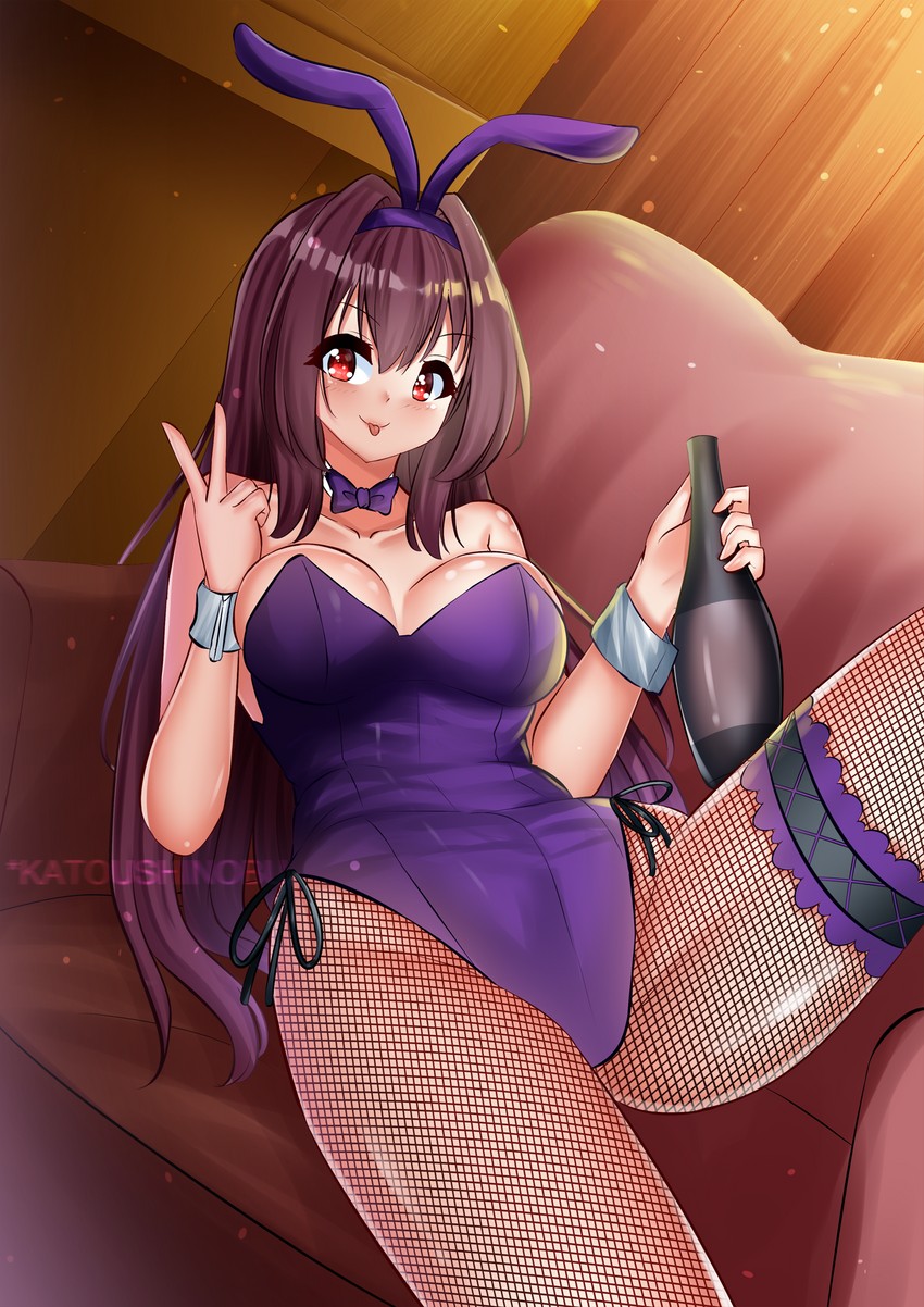 scathach (fate and 1 more) drawn by katou_shinobu
