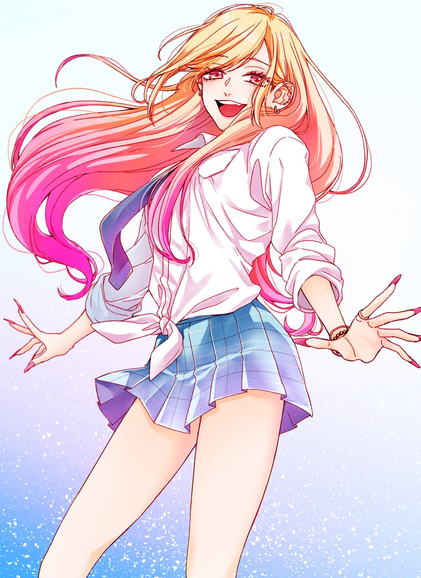 kitagawa marin (sono bisque doll wa koi wo suru) drawn by yuuki_(ai0301aiai)