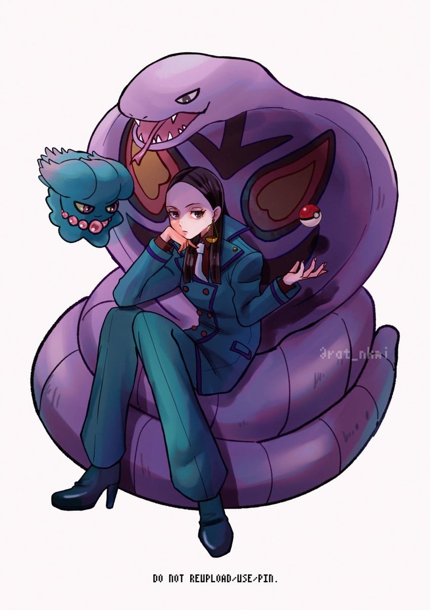 misdreavus, arbok, and calisto yew (pokemon and 3 more) drawn by rat_nkmi