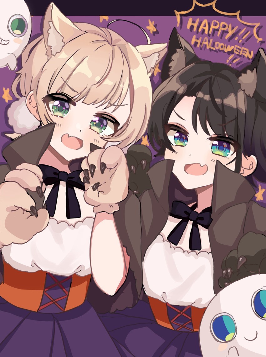 oozora subaru and shigure ui (hololive and 1 more) drawn by imoricohafu