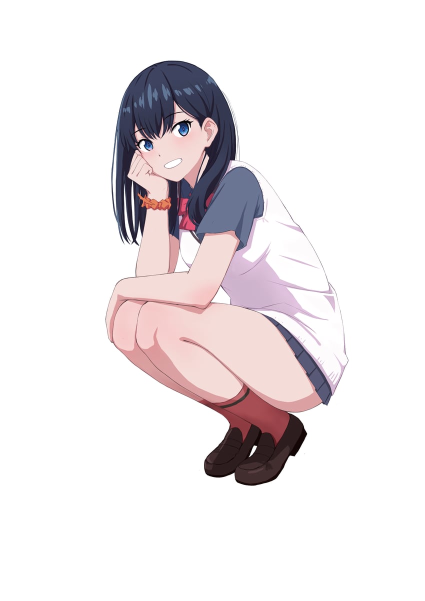 takarada rikka (gridman universe and 1 more) drawn by txbbxb