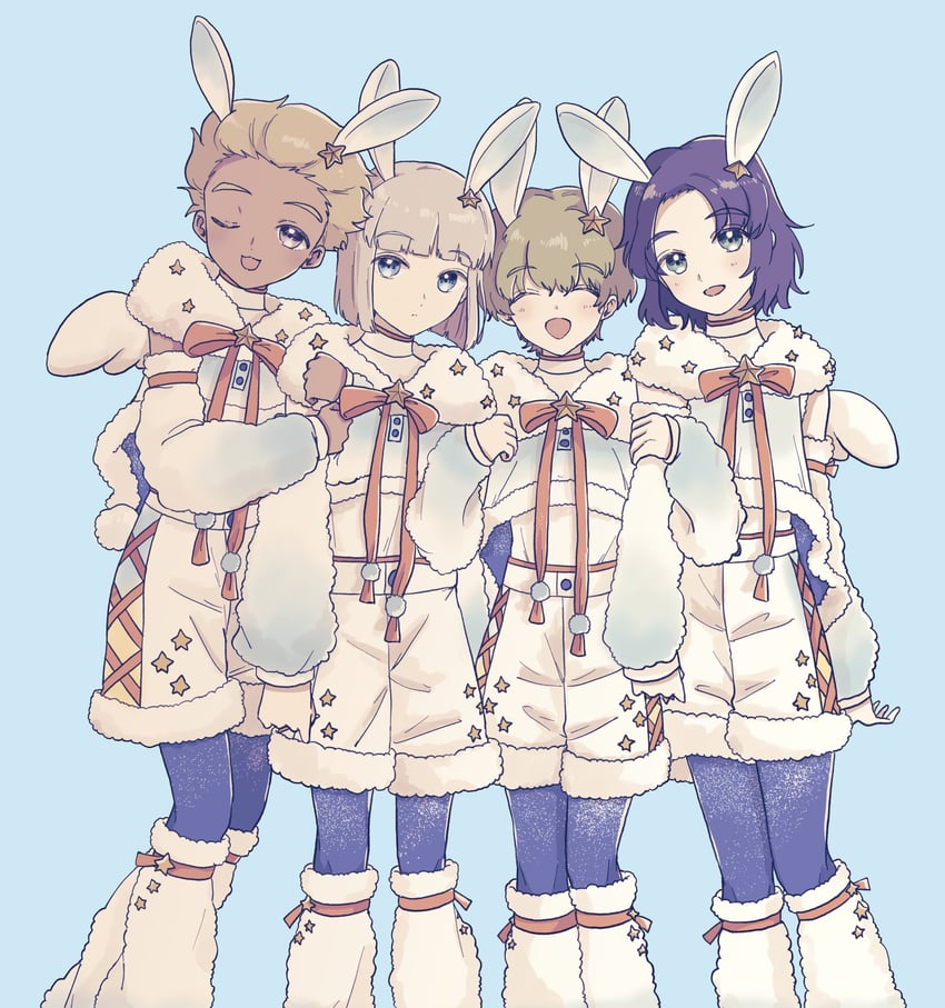 athrun zala, dearka elsman, yzak joule, and nicol amafli (gundam and 2 more) drawn by sunnymel_g