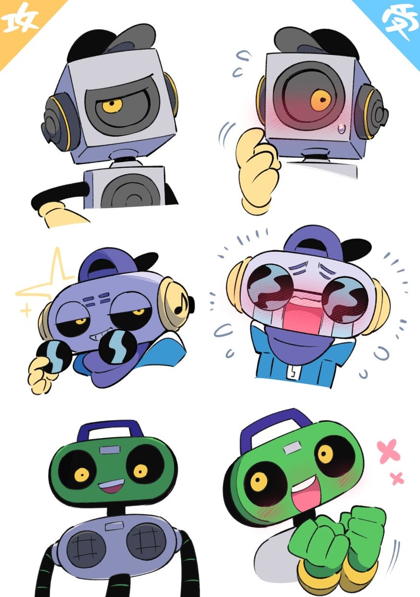 k k, sweet, and cap'n (deltarune) drawn by suzumushi_(tanpopo_cha)