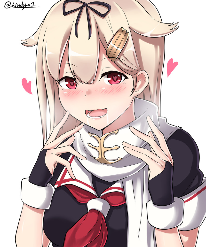 yuudachi and yuudachi kai ni (kantai collection) drawn by kiritto