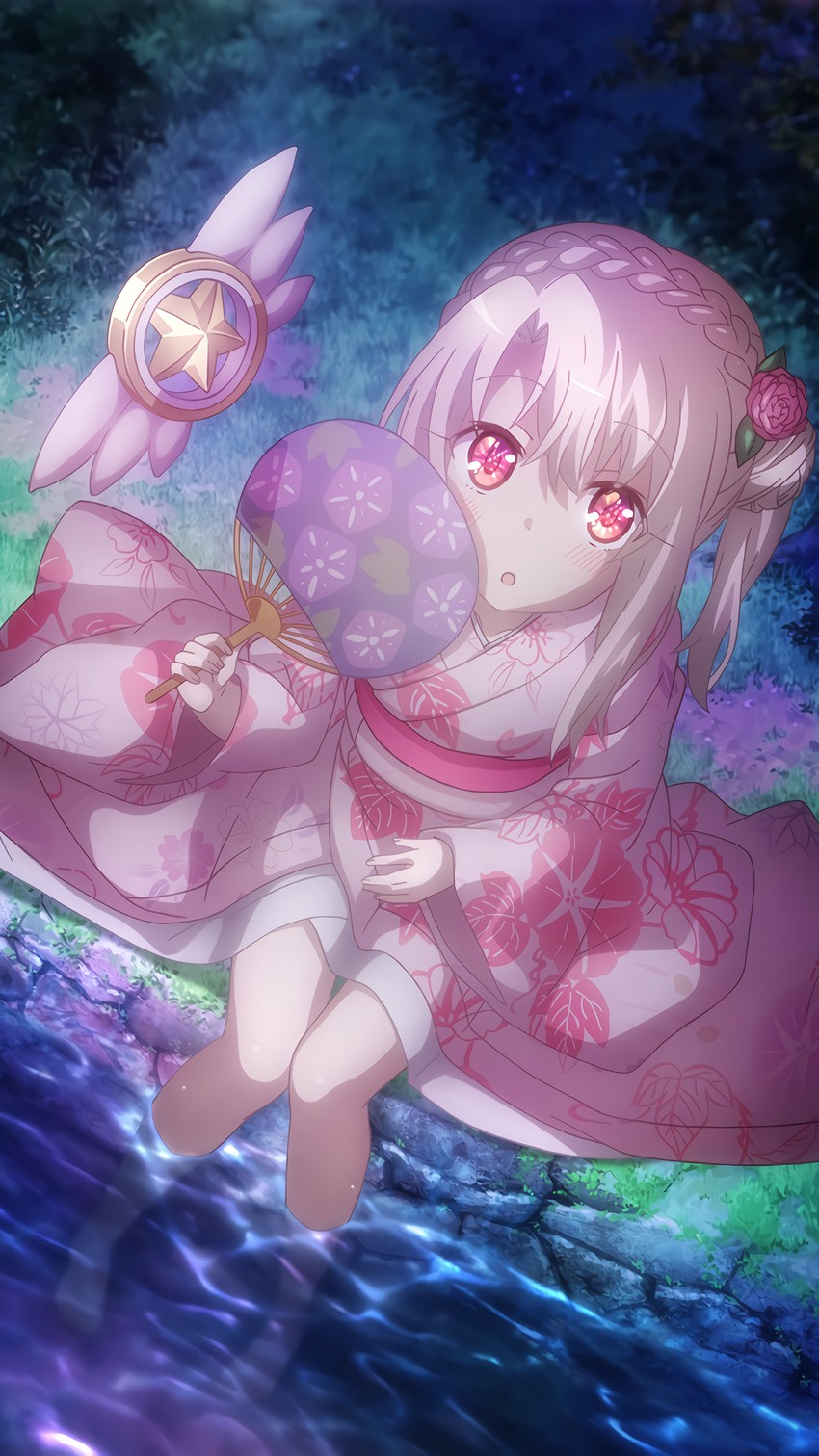 illyasviel von einzbern and magical ruby (fate and 1 more)