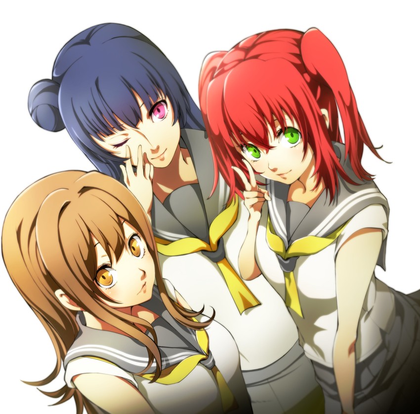 tsushima yoshiko, kunikida hanamaru, and kurosawa ruby (love live! and 1 more) drawn by nakano_maru
