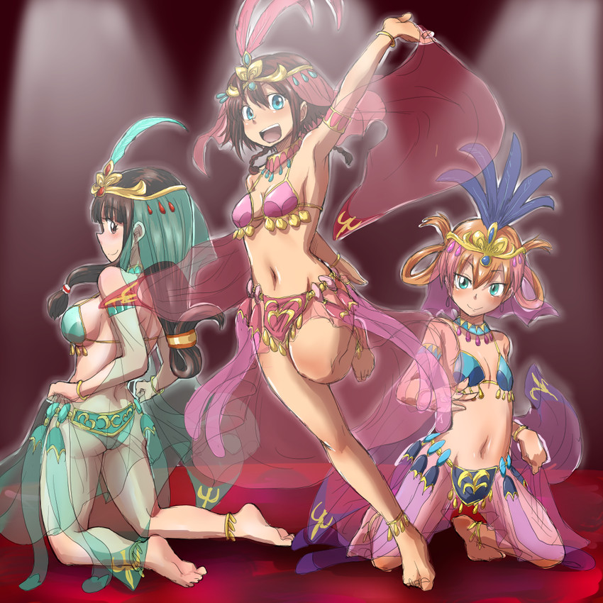 amy, saaya, and melty (suisei no gargantia) drawn by suzurino
