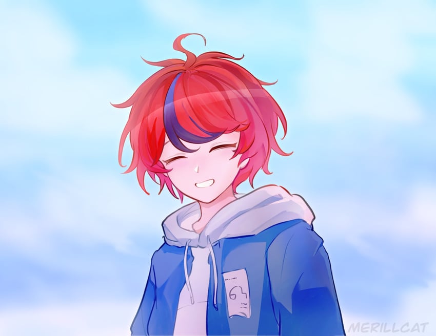 sumino takumi (the hundred line -last defense academy-) drawn by merillcat