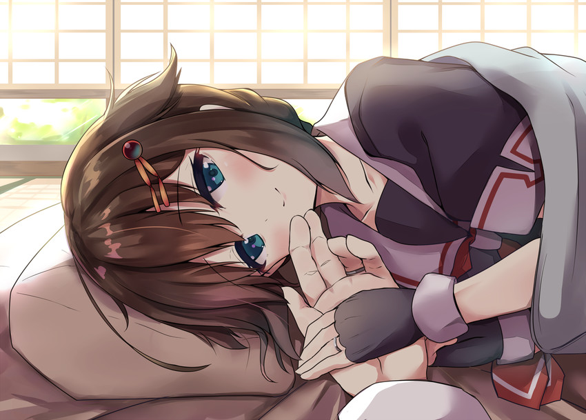 shigure and shigure kai ni (kantai collection) drawn by soramuko