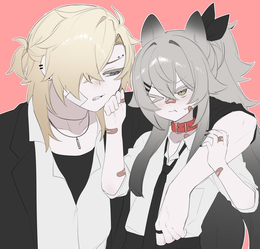 whitney and shoya (original and 1 more) drawn by kai_(drakkai10)