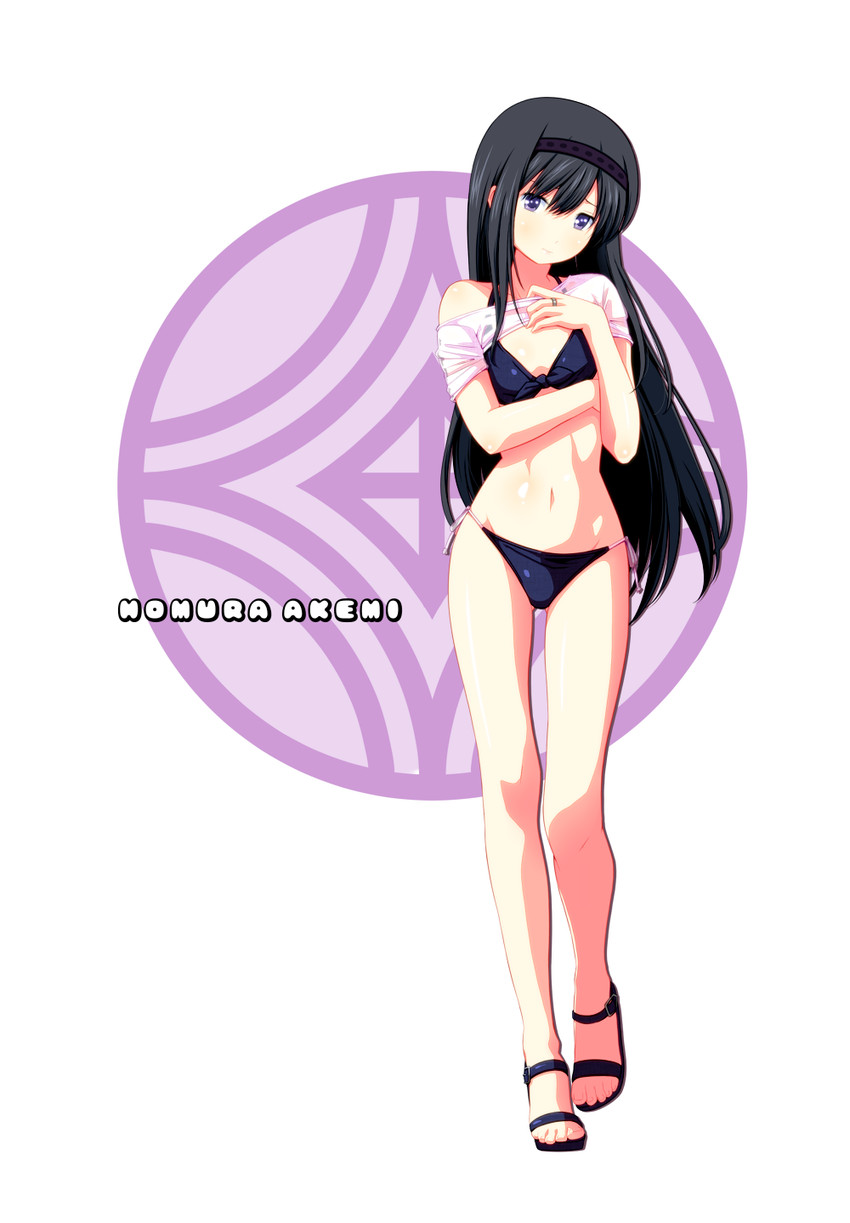 akemi homura (mahou shoujo madoka magica) drawn by tsukumo_(soar99)