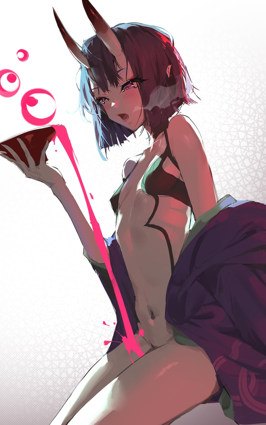 shuten douji (fate and 1 more) drawn by blinkblink_art