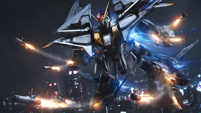 xi gundam (gundam and 1 more) drawn by lolicon_(lolicon42051636)
