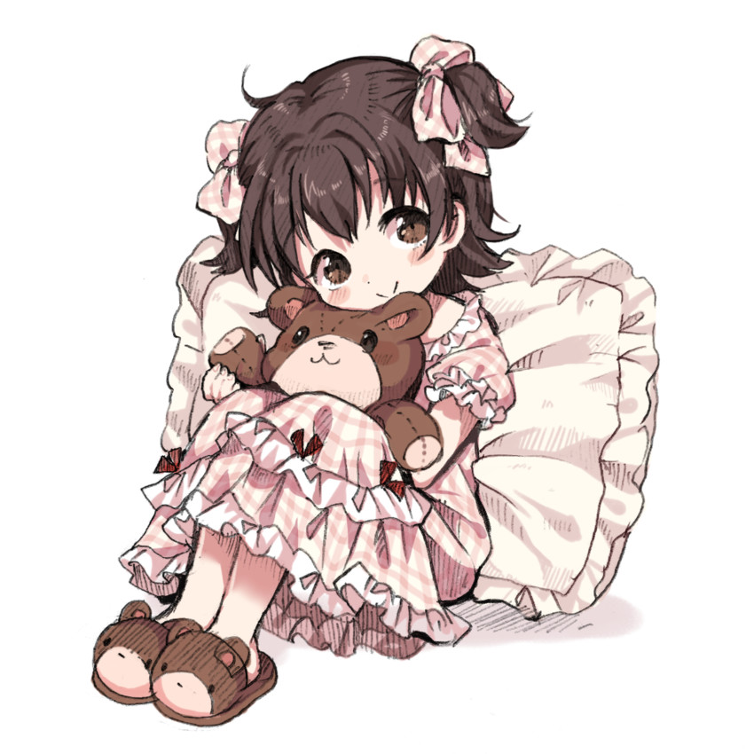 akagi miria (idolmaster and 1 more) drawn by mokarooru