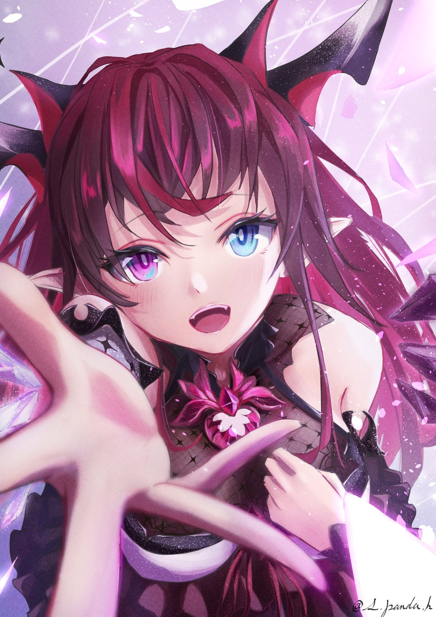 irys (hololive and 1 more) drawn by s_panda_k