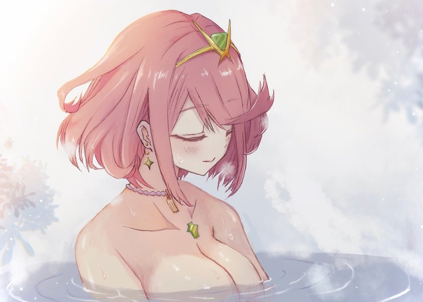 pyra (xenoblade chronicles and 1 more) drawn by takumi_(user_xmwf4727)