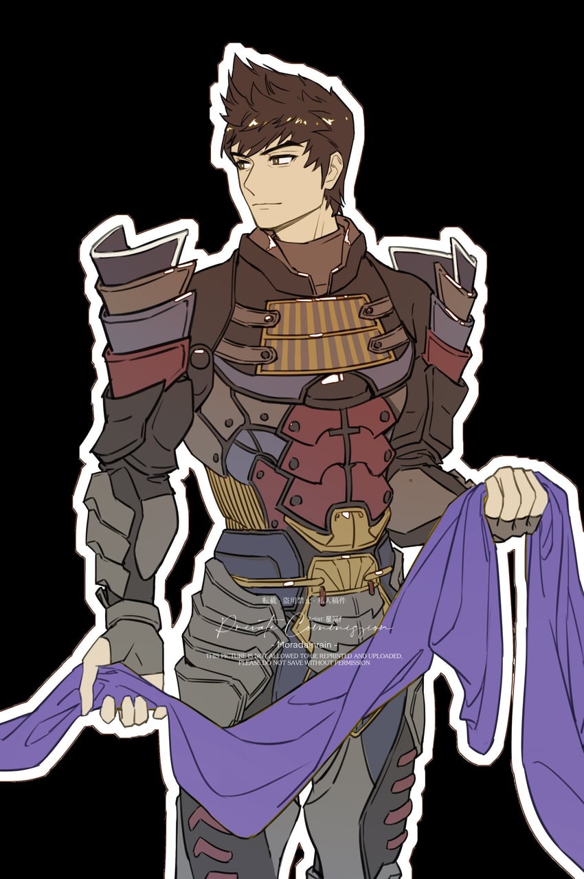 malos (xenoblade chronicles and 1 more) drawn by raininmoradain