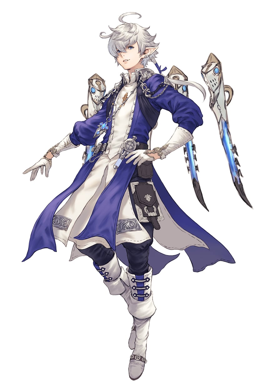 alphinaud leveilleur and sage (final fantasy and 1 more) drawn by makimura_shunsuke