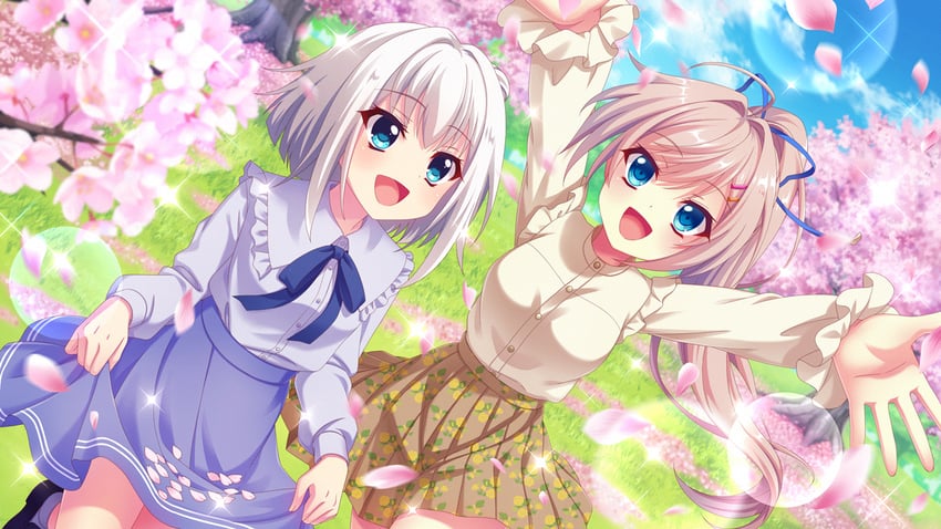 nishidate haku and himura nagisa (re:stage!) drawn by izumi_tsubasu