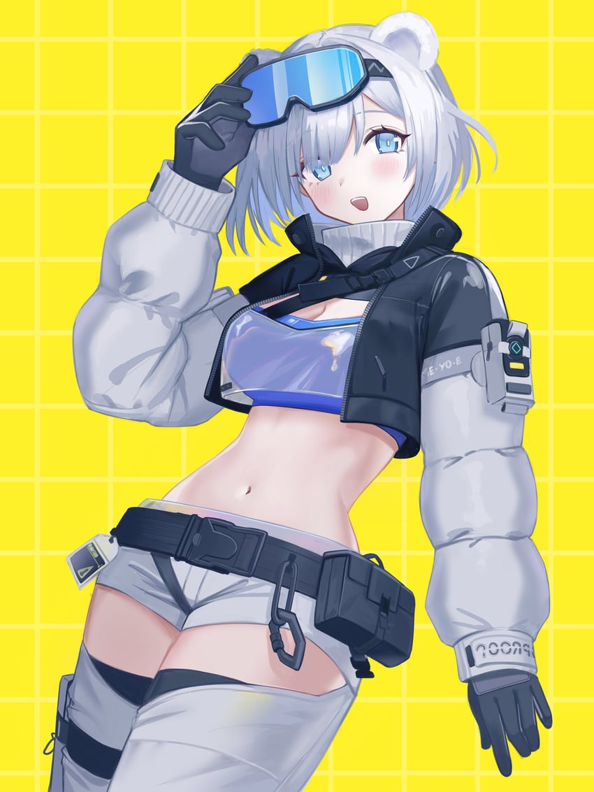 aurora and snowshine (arknights and 1 more) drawn by yunnasu