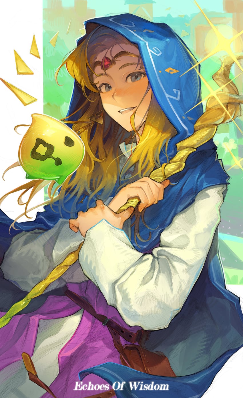 princess zelda and tri (the legend of zelda and 1 more) drawn by 9twoeight
