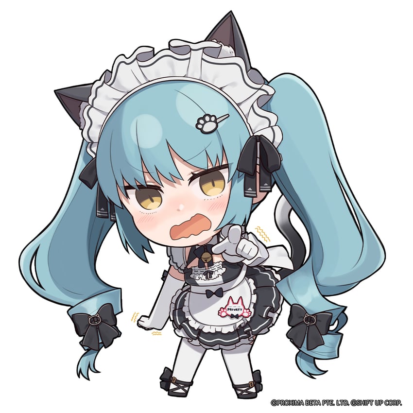 privaty (goddess of victory: nikke) drawn by totatokeke