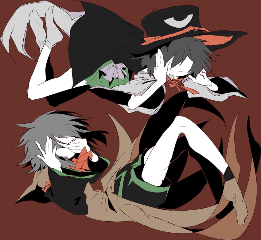 enraku tsubakura and houlen yabusame (len'en) drawn by ling_s