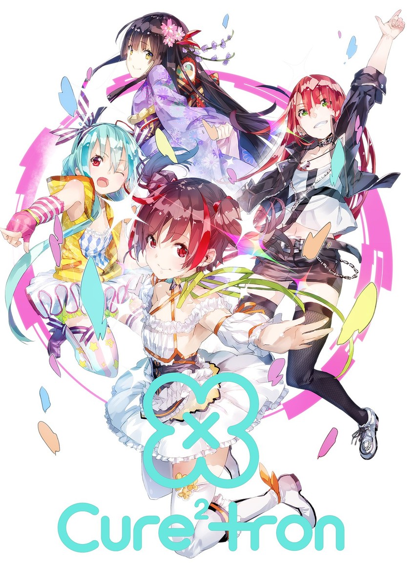 miley, mint, shelly, and yukiho (band yarouze!) drawn by yuugen