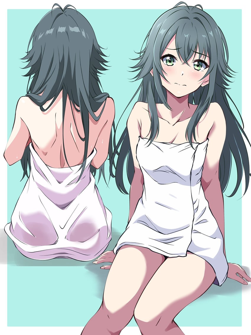 tsukimura temari (idolmaster and 1 more) drawn by borgbutler