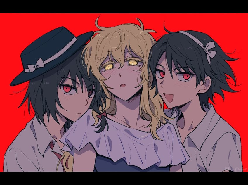 usami renko and maribel hearn (touhou) drawn by re_ghotion