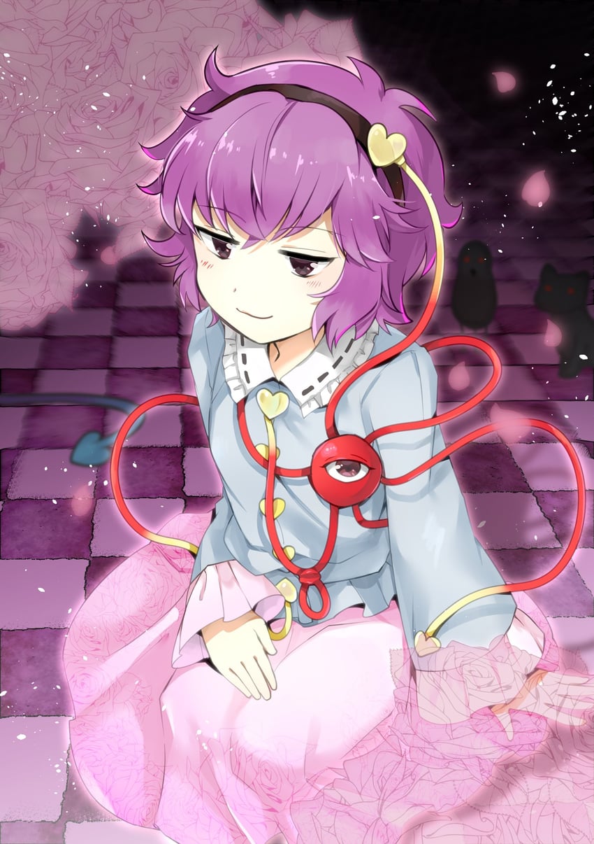 komeiji satori, kaenbyou rin, and reiuji utsuho (touhou) drawn by kanonari