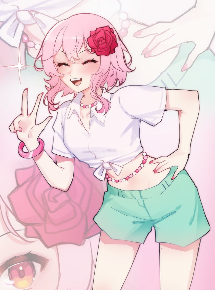 rosemi lovelock (nijisanji and 1 more) drawn by o0114